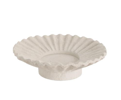 ANDREA HOUSE AX24079 Portavelas Cemento Ø22X7 Cm