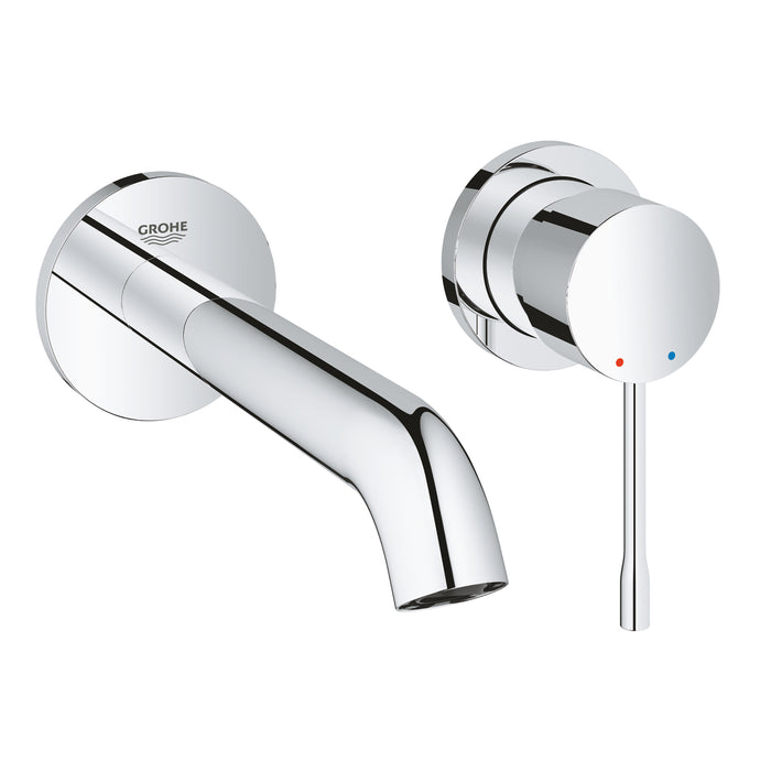GROHE 29 192 001 ESSENCE Monomando de lavabo mural 1/2" tamaño M cromo