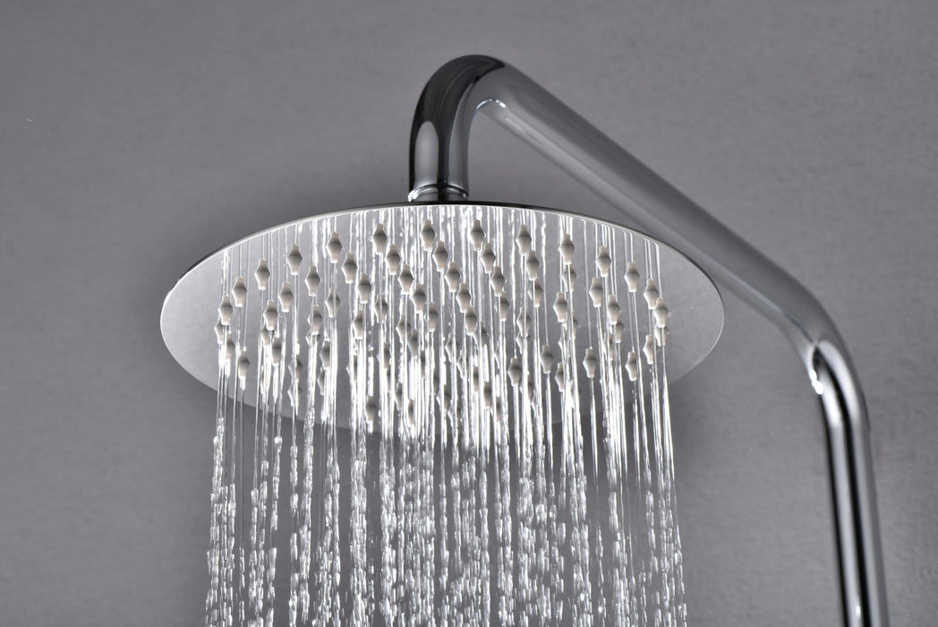 IMEX BTM039 MONZA Conjunto Grifo Ducha Telescópico Termostático Cromo