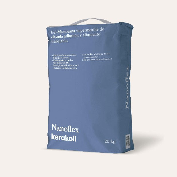 KERAKOLL 75570 NANOFLEX Impermeabilización Transpirable 20 kg