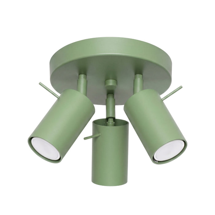 SOLLUX SL.2180 Plafón RING 3P salvia