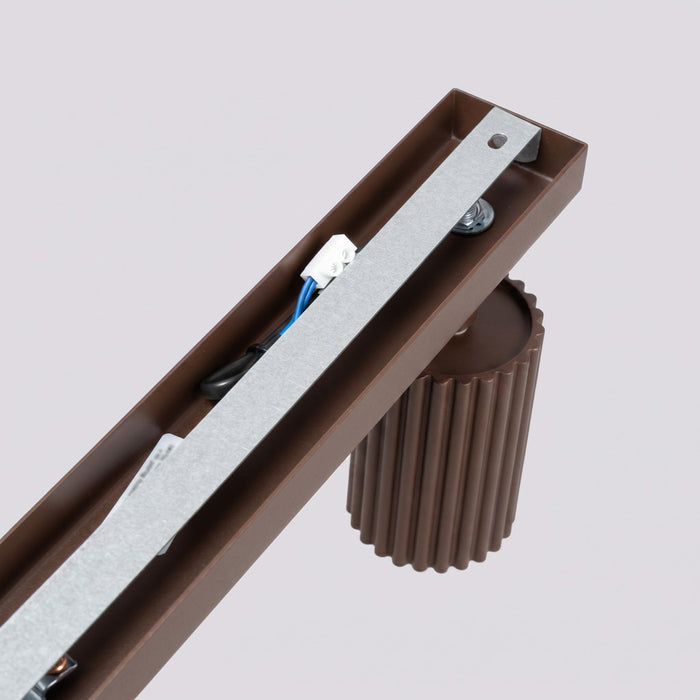 SOLLUX SL.2375 Plafón KARBON 4L marrón