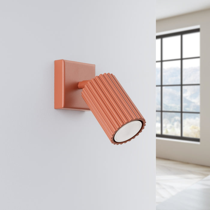 SOLLUX SL.1635 KARBON Aplique Rojo Ocre
