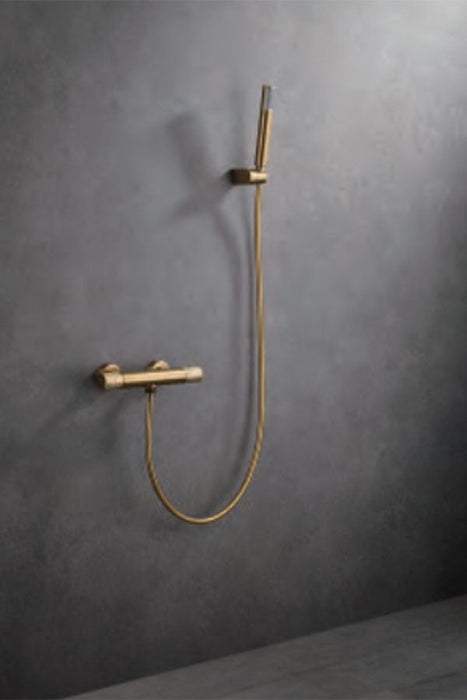 IMEX BTD038-5OC LINE Shower Faucet Brushed Gold Color