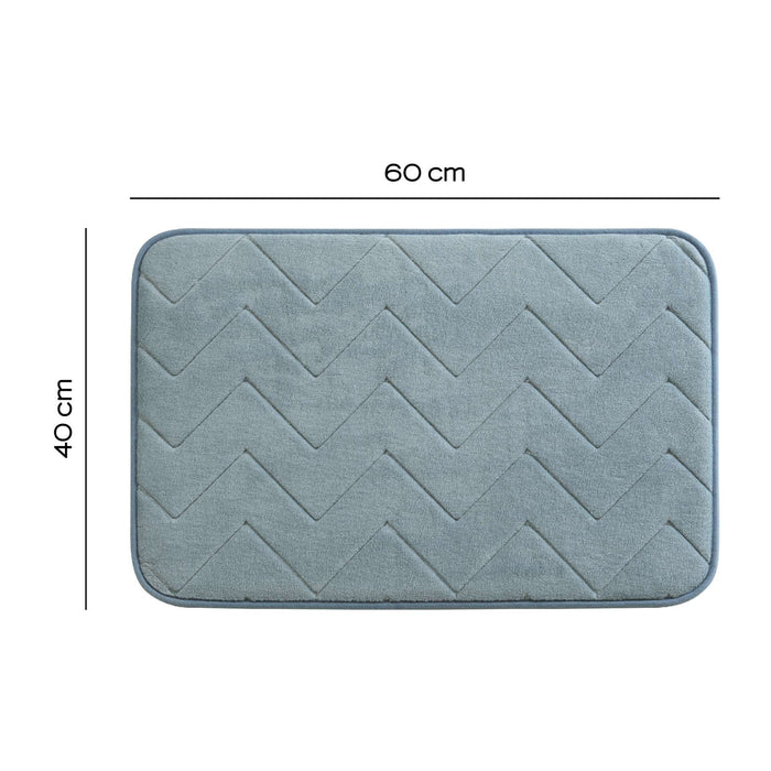 GEDY 96MS4060629 MOUSSE Alfombra Azul