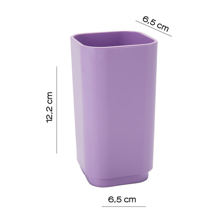 GEDY 63987900300 SEVENTY Toothbrush Holder Purple