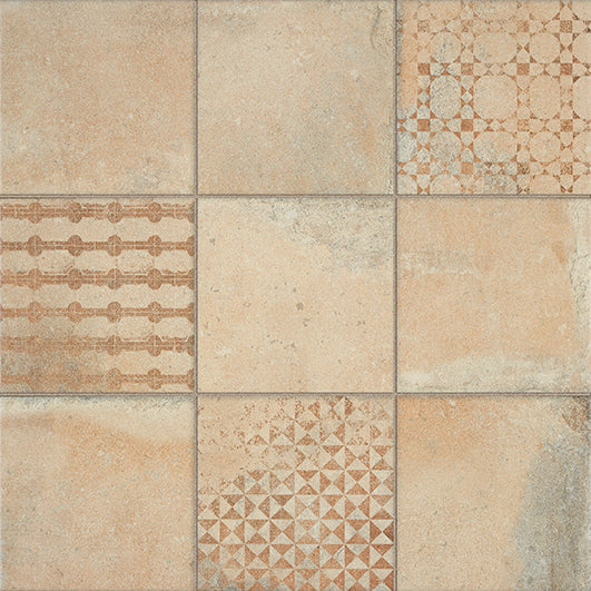 LA PLATERA KUBE QUINTA TERRA-D 45x45 Porcelánico Esmaltado
