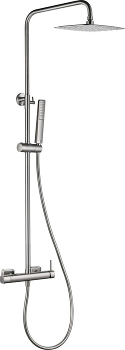 IMEX BDT064/NQ TOSCANA-AREZZO Conjunto Monomando Ducha Niquel