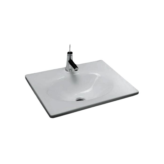 VALADARES 18841002C OASIS Lavabo de Encastre Blanco