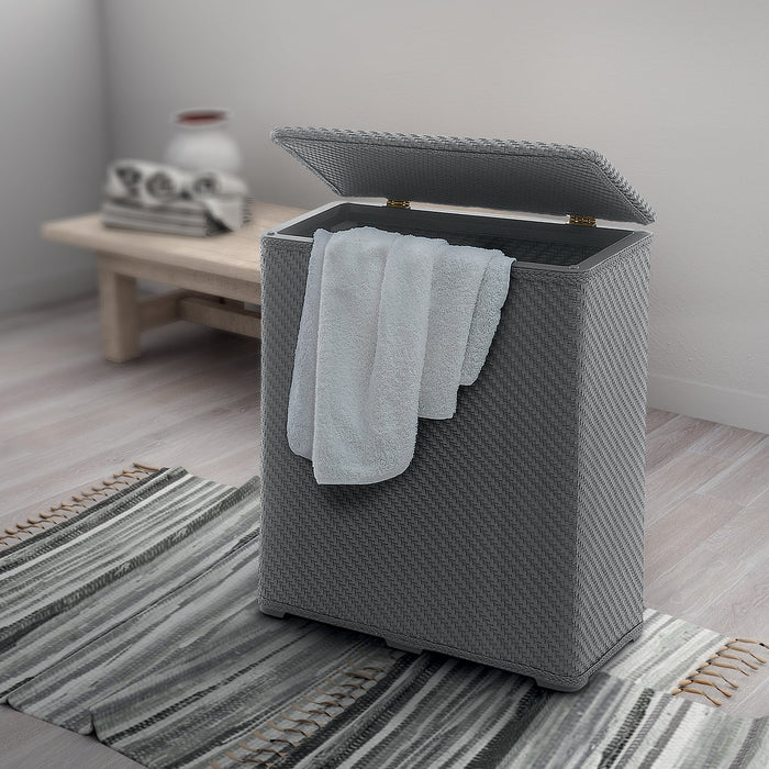 GEDY 20380800300 AMBROGIO Cesto De Ropa 70 L