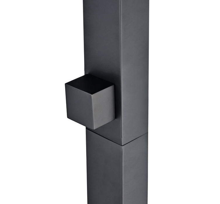 POOLIMEX GPN013/ANG NIÁGARA Grifería De Piscina Acero S.316 Negro Mate