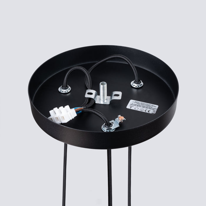 SOLLUX SL.1463 Lámpara pedant BLISS 3P negra negro