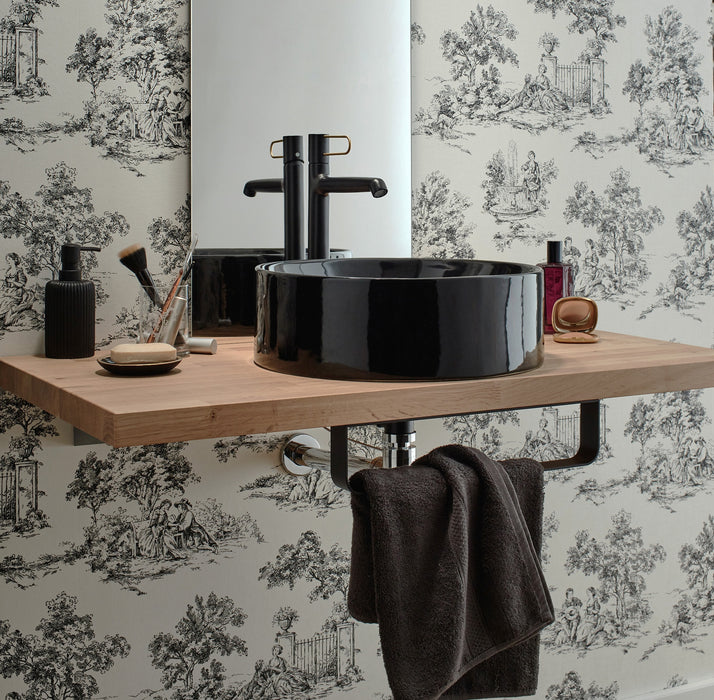 JACOB DELAFON E14800-7 VOX Lavabo Redondo. 42cm Negro