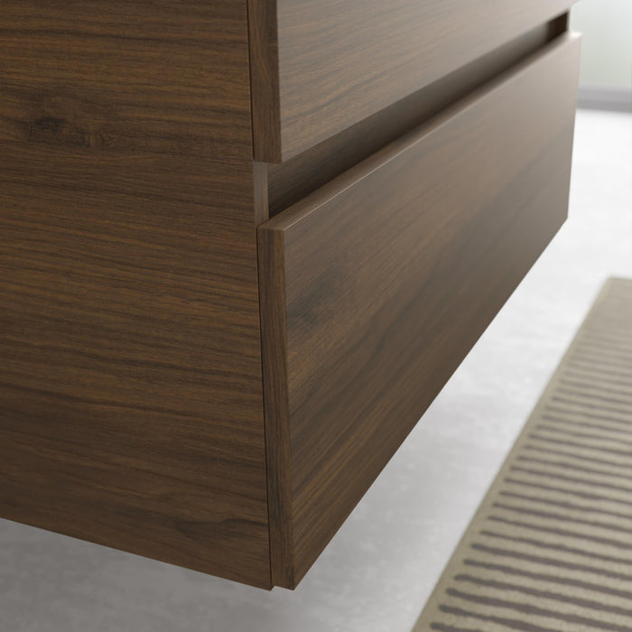 SALGAR BEQUIA Mueble Con Lavabo Constanza Negro Nogal