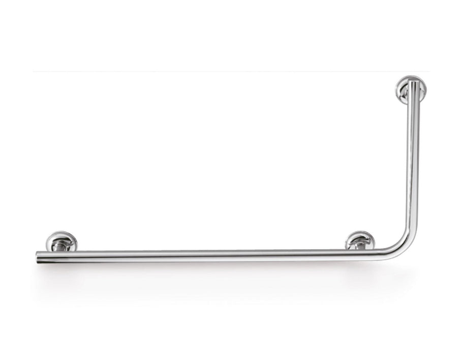 BELTRAN 2925 HANDLES Angular 90 Handle for Shower Stainless Steel Right Smooth