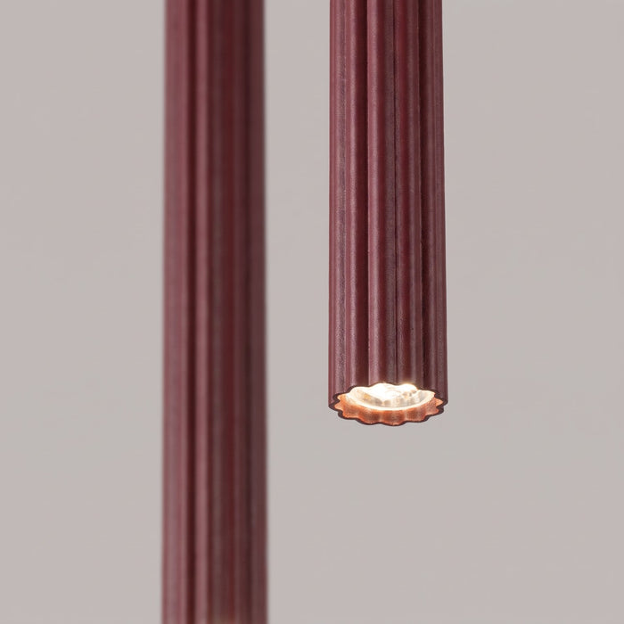 SOLLUX SL.2043 Lámpara Colgante Arche 2P Borgoña
