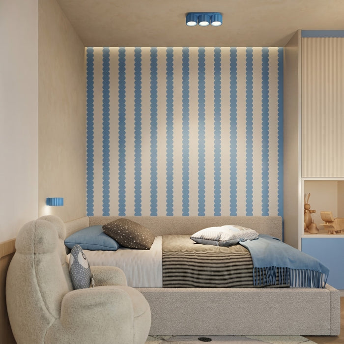 SOLLUX SL.2627 Aplique de pared AURA azur Gx53
