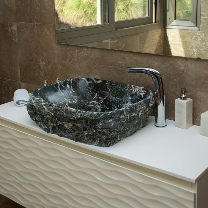 FORZINI FZ-BK/ZB-MB-101 DIANA Lavabo de mármol Verde muy oscuro