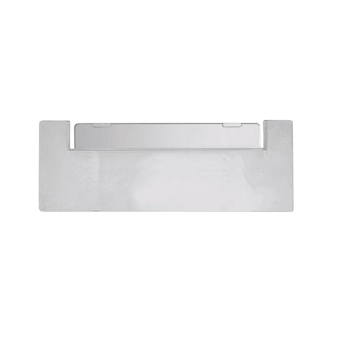 GEDY 24062100000 AUGUSTUS Gancho bioadhesivo para porta objetos cromo satinado
