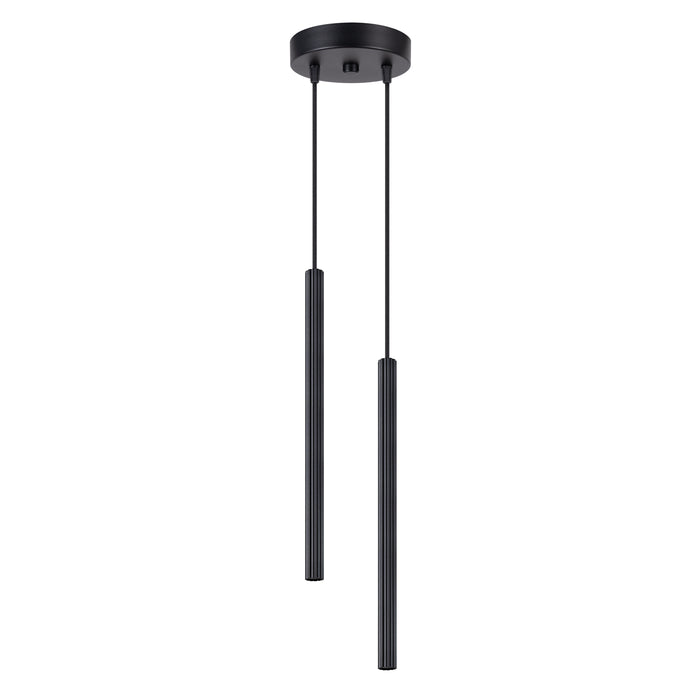 SOLLUX SL.1867 Lámpara colgante ARCHE 2P negra negro