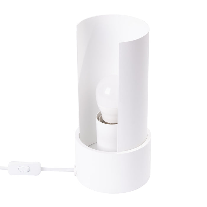 SOLLUX SL.1675 Lámpara de mesa FLASH blanca blanco