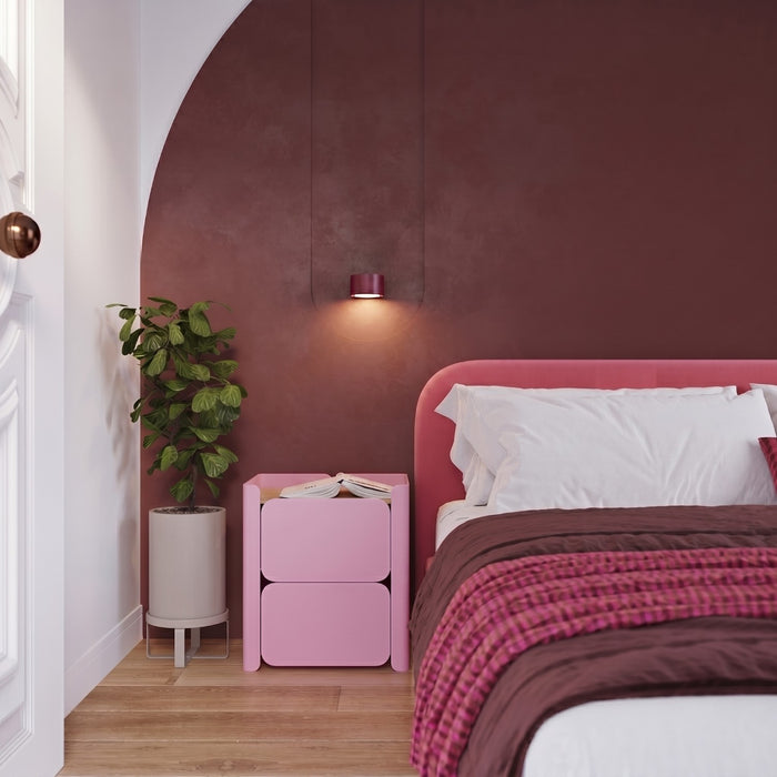 SOLLUX SL.2453 Aplique de pared MODO 1 burdeos Gx53