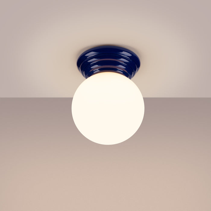 SOLLUX SL.1902 Lámpara de techo ZORI ultramar IP44 ultramarino