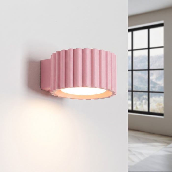 SOLLUX SL.2622 Aplique de pared AURA rosa Gx53