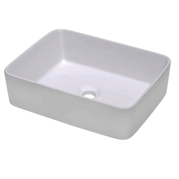 LLAVISAN 509074 Sink Overcounter Rectangular 48X37X13 White