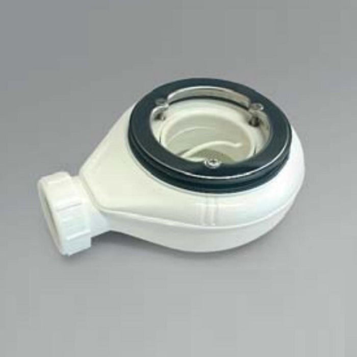 BATHME QUALSTONE White Resin Shower Tray Width 80 cm