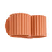 SOLLUX SL.2600 Aplique Aura 2 Ocre Rojo G9