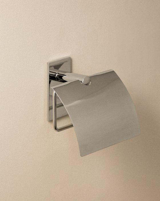 COSMIC 2760159 STICK Portarrollos Con Tapa Cromo