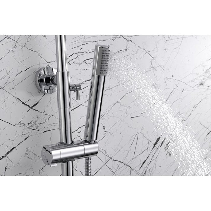IMEX BTD038-B LINE Thermostatic Faucet Bathtub Set Chrome