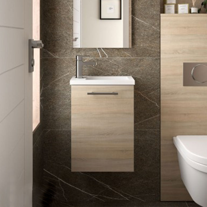 SALGAR 22899 MICRO Mueble+Lavabo Mini Roble Caledonia