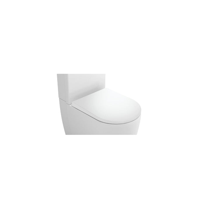 GALA G5169501 CORAL Slim White Enveloping Toilet Seat