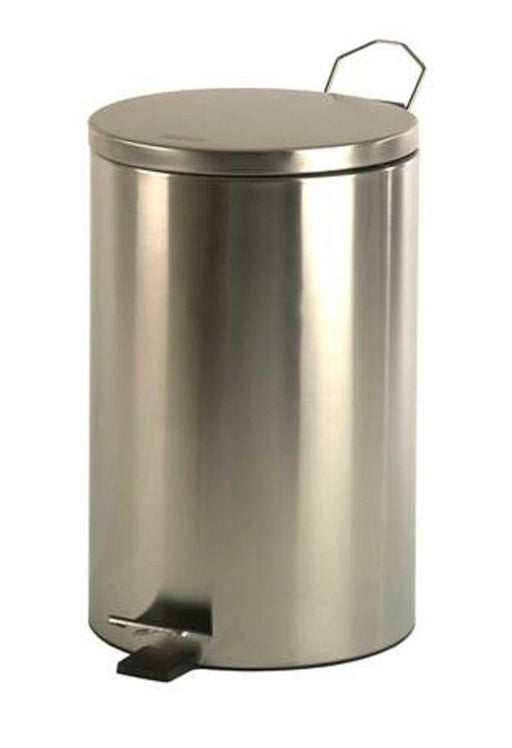 MEDICLINICS PP1303C Cubo Pedal Redondo 3L. Inox Brillo 5 a 7 Días Mediclinics 