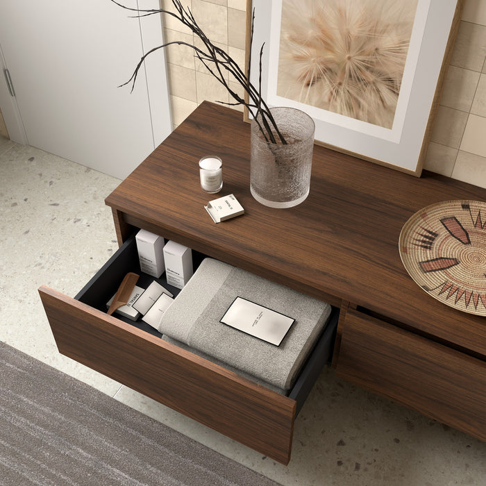 SALGAR DOMUS Coqueta Suspendida 120 Color Nogal Maya