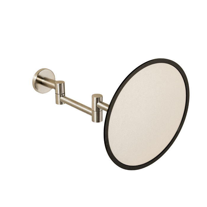 COSMIC ARCHITECT SP Espejo Aumento x5 De Pared Acero Inoxidable Mate