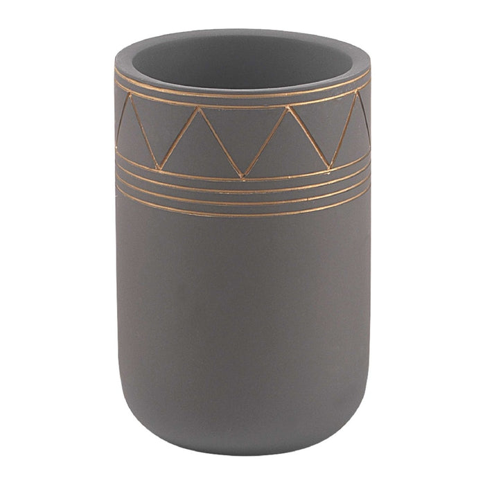 GEDY 87980800300 Gray Toothbrush Holder