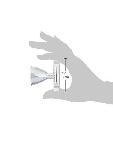 GEDY GE261300100 Percha Doble Genziana Cromo