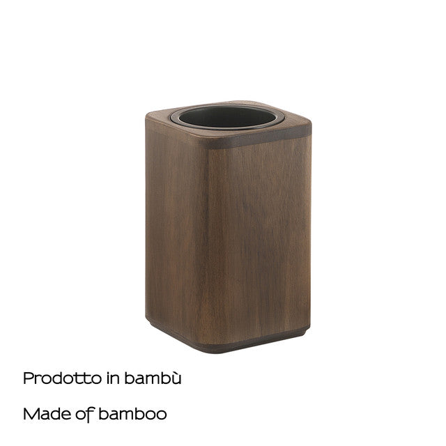 GEDY 39983000000 DAFNE Portacepillos Nogal