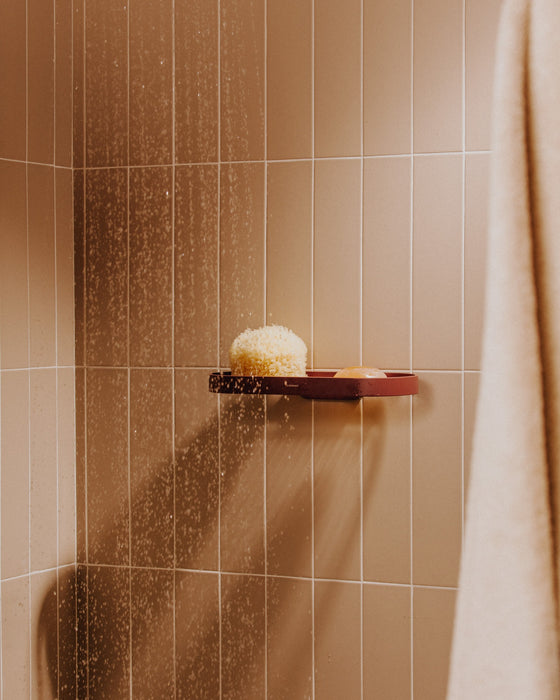 COSMIC WJC277A0033088 GEYSER Shower Soap Dish Terracotta