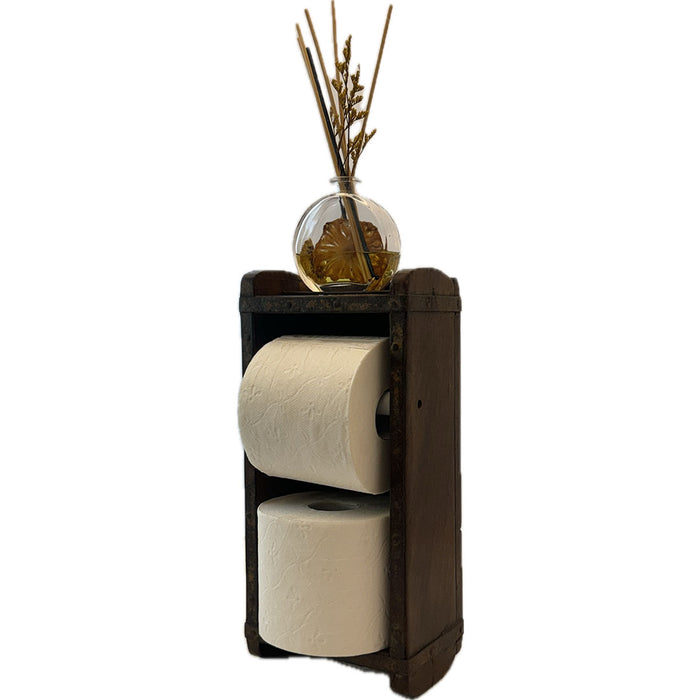 ARCOBAÑ FCPRM  Portarrollos Doble De Madera Rustico