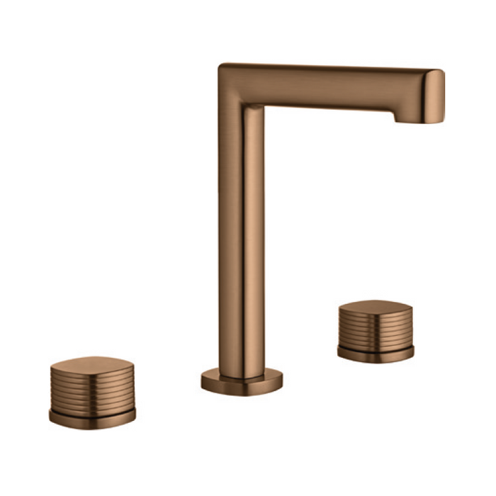 IMEX BBF065/ORC FIRENZE-SASSARI Bimando Lavabo Oro Rosa Cepillado