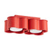 SOLLUX SL.3383 Lámpara De Techo Ovio 2 Roja Gx53