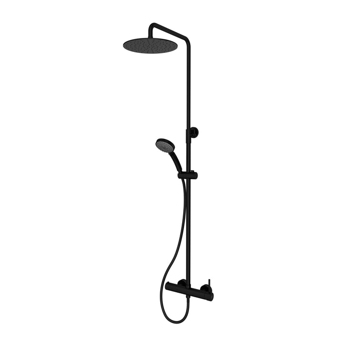PRESTO 86350316 Theo columna ducha mezcladora Negro