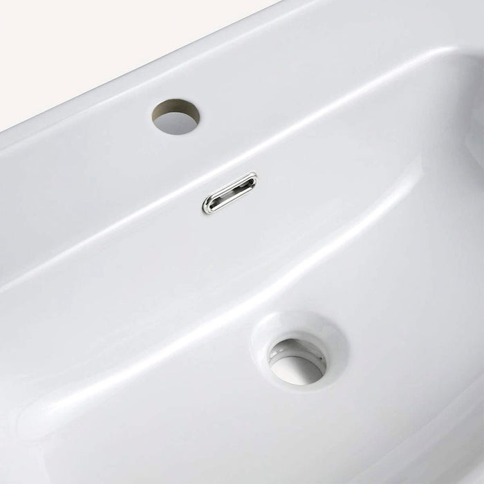 LLAVISAN 509054 Sink To Embed Cosmos 81X46X1.8 White