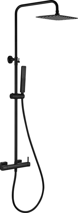 IMEX BDT064/NG TOSCANA-AREZZO Conjunto Monomando Ducha Negro Mate
