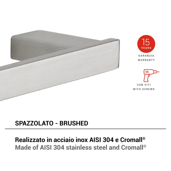 GEDY A5213038000 MAUI Brushed Towel Rack