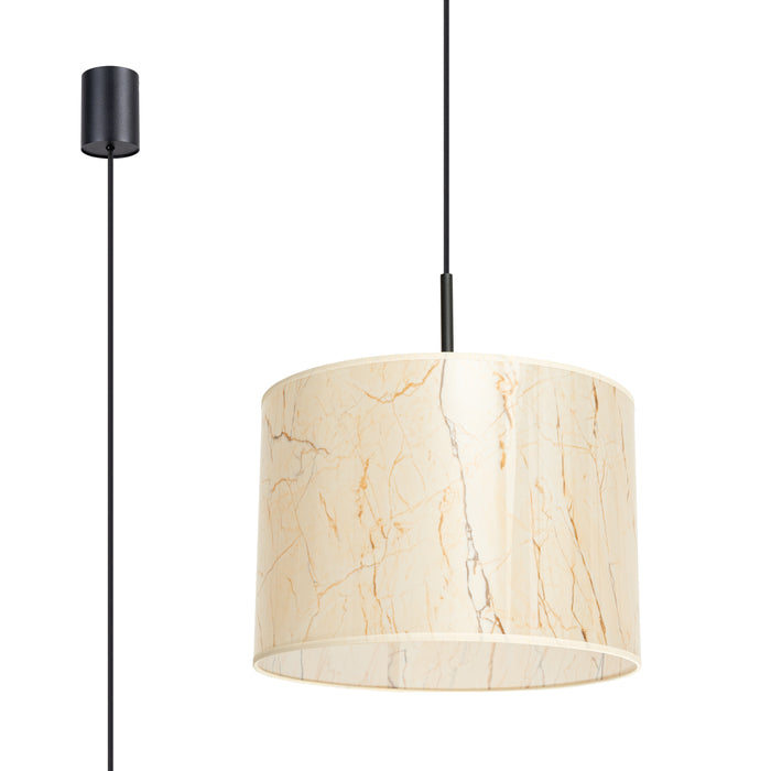 SOLLUX SL.1850 Lámpara colgante NEVIA mármol mármol beige/negro